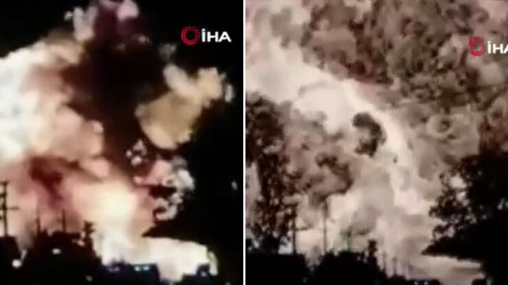 Akaryakıt istasyonunda büyük patlama: Ölü ve çok sayıda yaralı var!